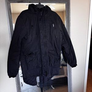 Men’s Chor Clothing Winter Jacket Size Large Black